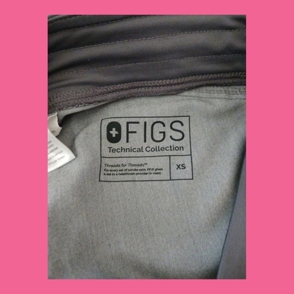 Figs kade cargo scrub pants size xsmall gray color - Picture 11 of 11